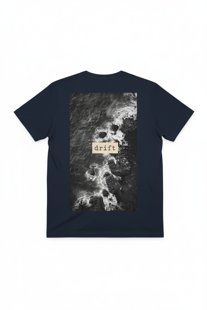 Drift Ocean Tee - Navy
