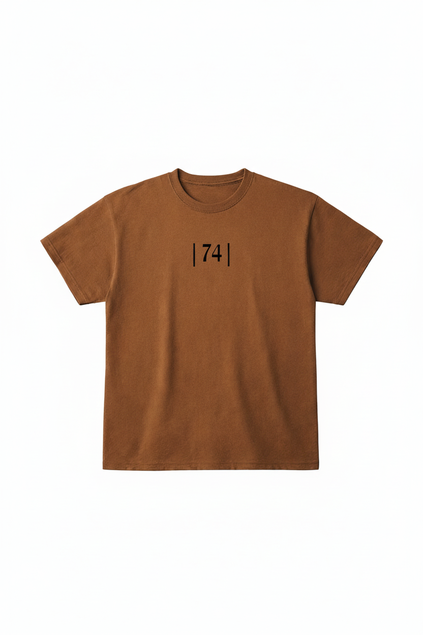 Geometric X Design Tee - Front