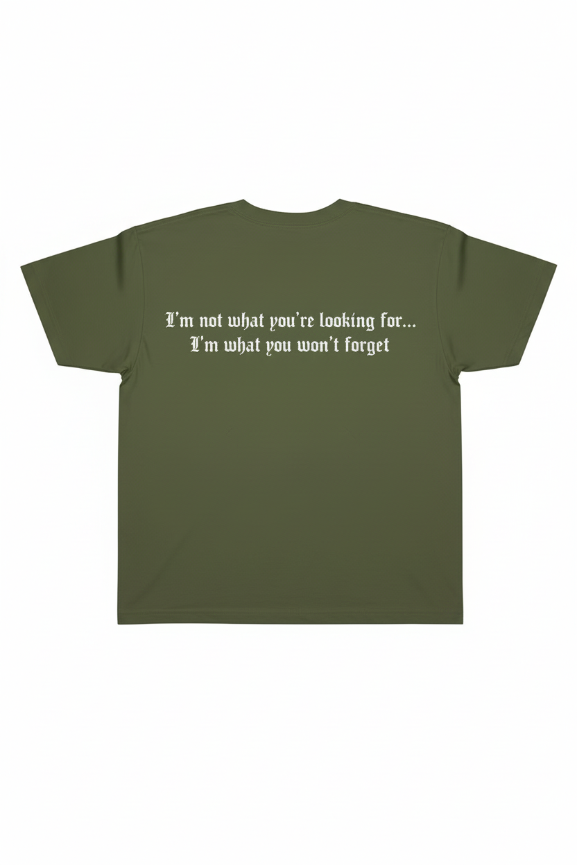 Level 74 Statement Tee - Military Green
